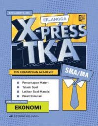 Image of Erlangga x-press TKA Ekonomi SMA/MA
