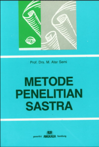 Image of Metode Penelitian Sastra