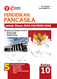 Image of Pendidikan Pancasila Kls 10 untuk SMA/MA